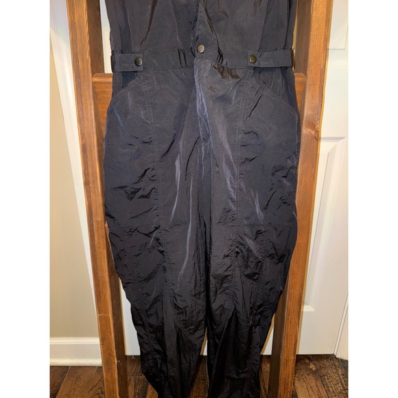 Jordan Flight Short Sleeve Black Utility Jumpsuit Women's Size Small - Picture 5 of 5